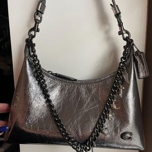 Coach Juliet 25 Anthracite/Pewter Shoulder Bag